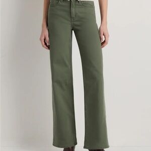 🫒NWOT Quince Bella Stretch Wide Leg Jean